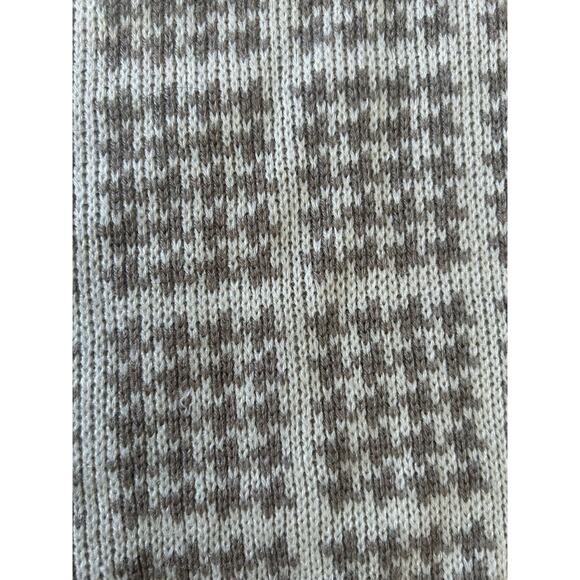 Cambridge Classics Grandpacore Cardigan Men’s M Wool Blend Houndstooth Knit - Picture 3 of 6